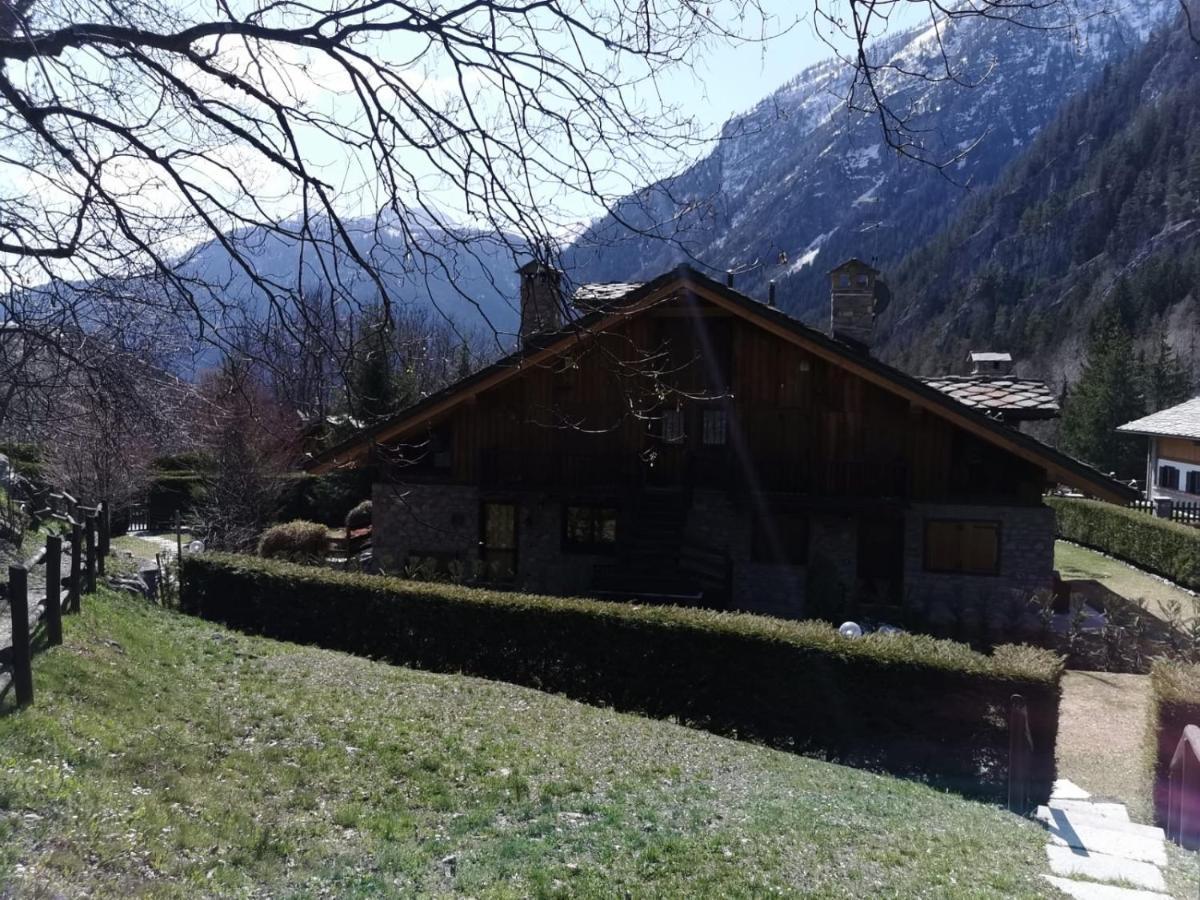 Chalet Monte Bianco Courmayeur Exteriör bild